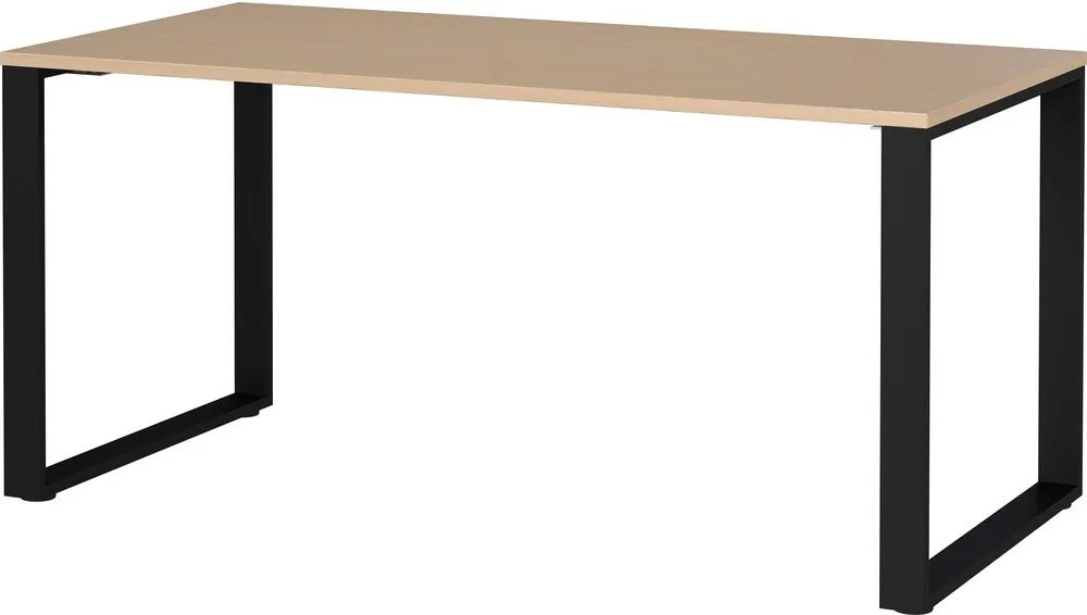 Biurko w dekorze dębu 80x160 cm Oviedo – Germania