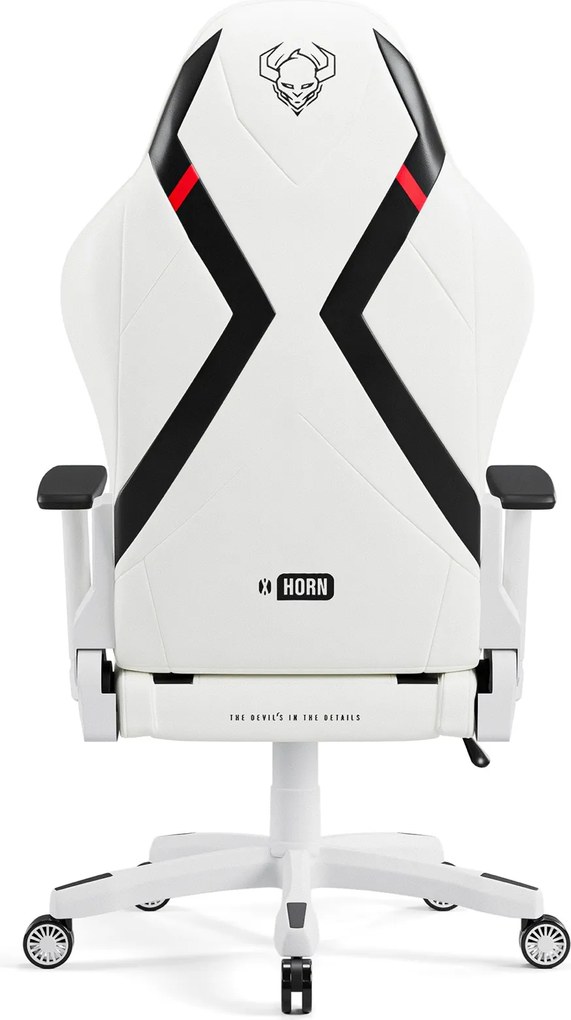 Fotel dla graczy Diablo X-Horn 2.0 King Size biały
