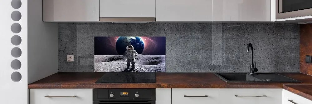 Panel dekor szkło Astronauta