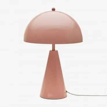 Żelazna Lampa Stołowa Jaliya Rosa Palote | Daydream Pink - Sklum