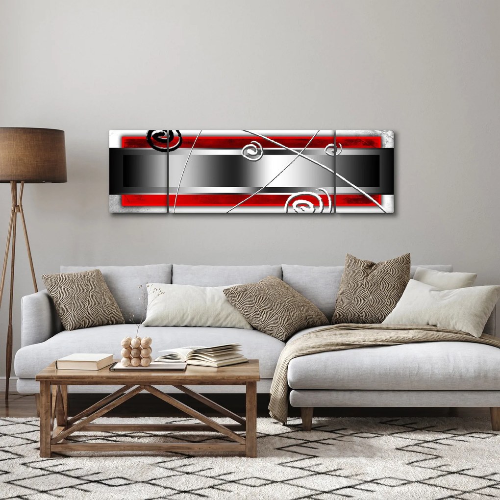 Abstrakcyjny obraz (170x50 cm)