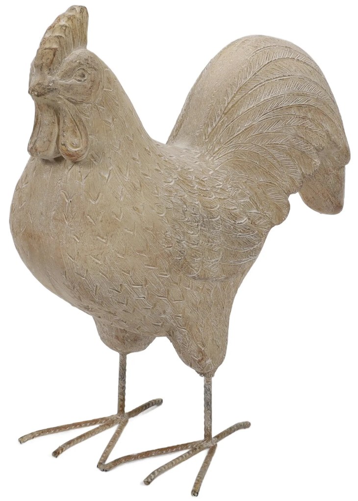 Figurka ogrodowa kura, 40 cm