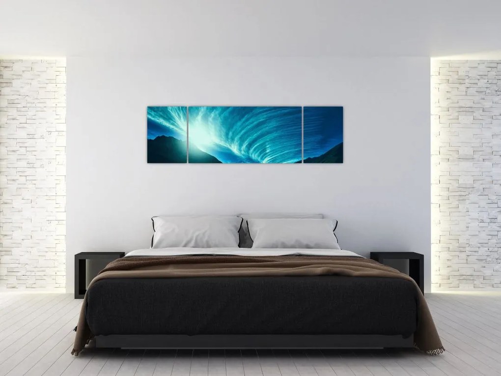 Obraz - Fala z chmur (170x50 cm)