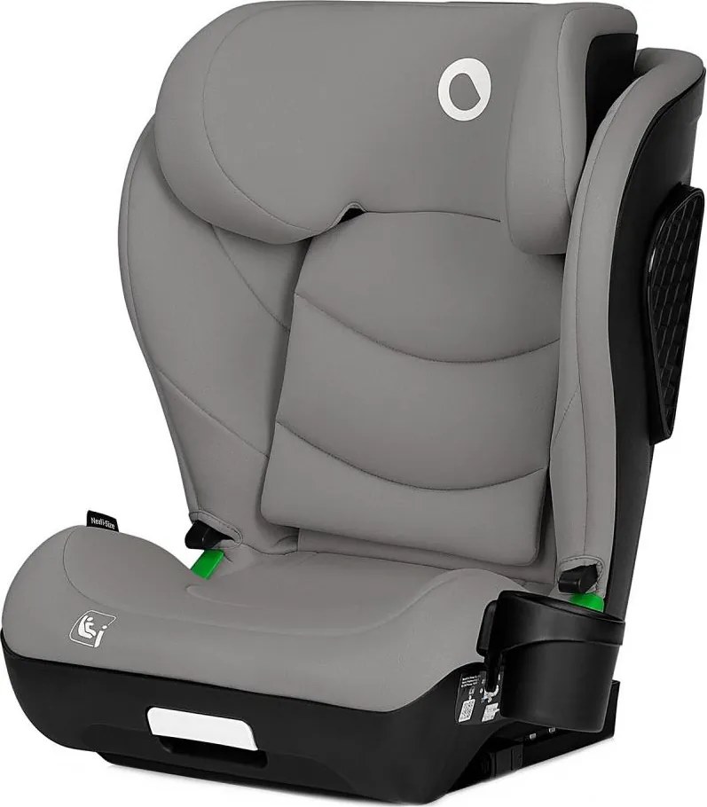 Lionelo - Fotelik samochodowy NEAL i-Size 100-150 cm Grey Concrete