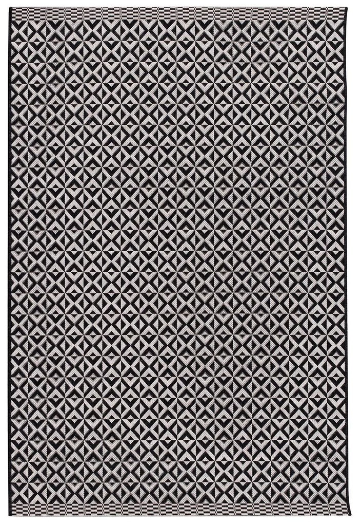 Dywan Modern Geometric black/beige 120x170cm