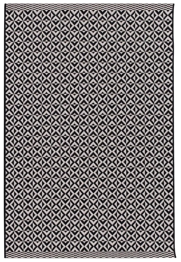 Dywan Modern Geometric black/wool 120x170cm