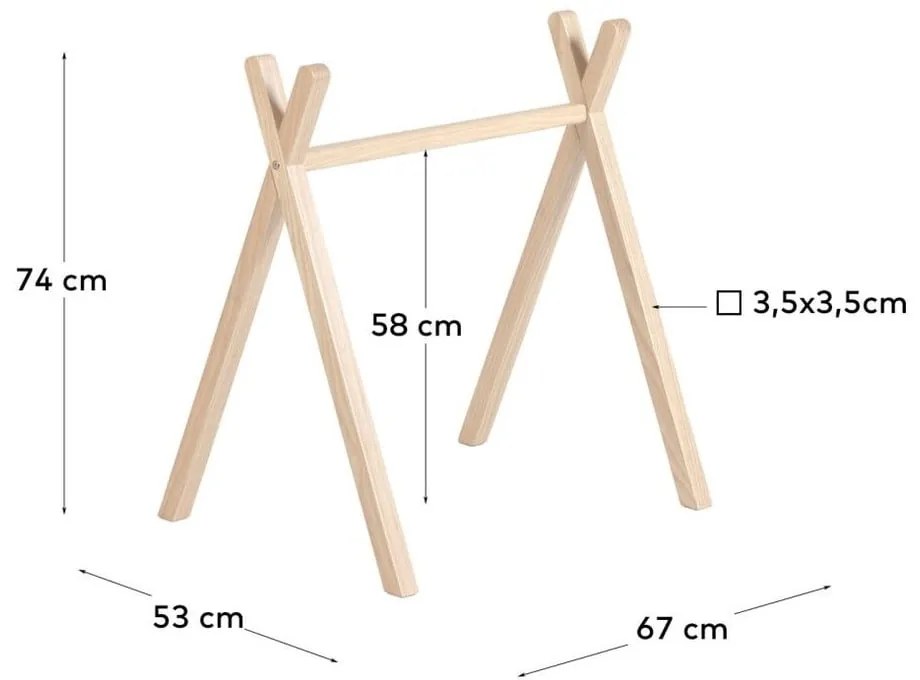 Pałąk edukacyjny Maralis – Kave Home