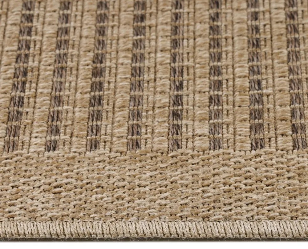 Chodnik odpowiedni na zewnątrz w naturalnym kolorze 80x250 cm Dhaka – Ayyildiz Carpets