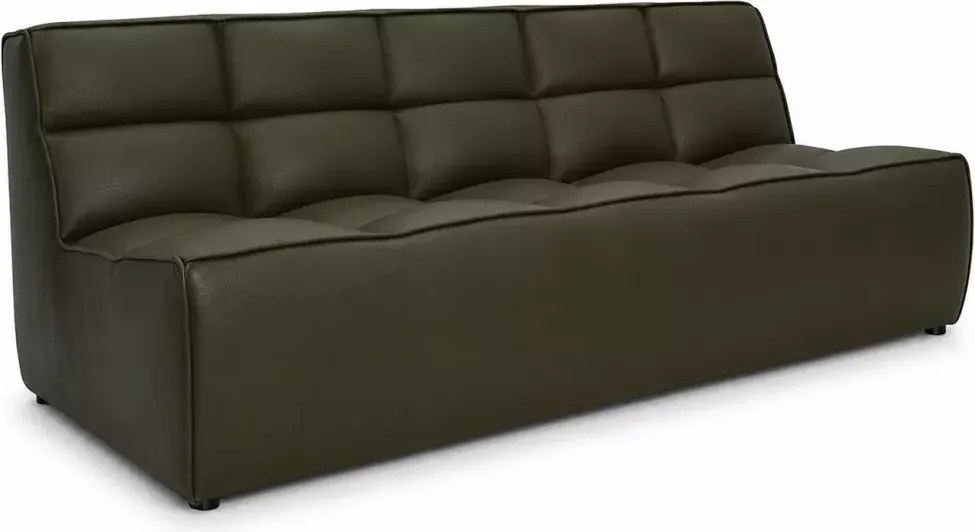 Sofa Monza III – Nowoczesna, bez podłokietników, pikowana, do salonu i biura
