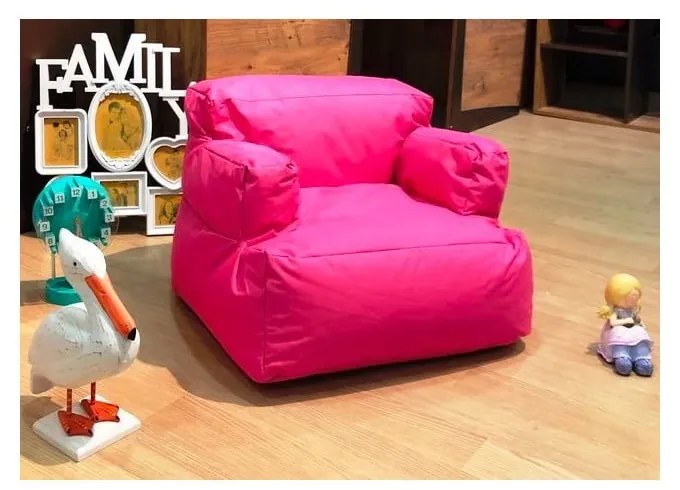 Dziecięcy ogrodowy worek do siedzenia z taboretem Mini Relax – Floriane Garden