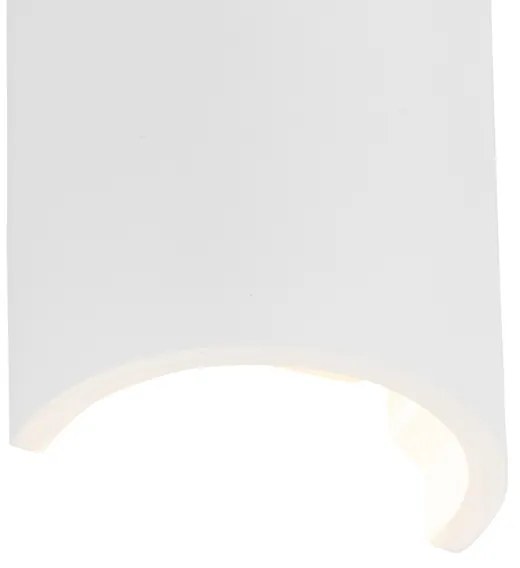 Inteligentna lampa ścienna biała okrągła z Zigbee G9 - Colja Novo