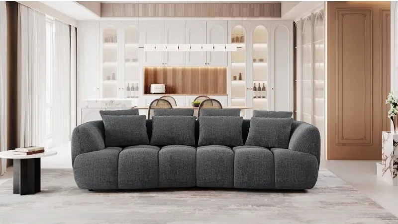 SOFA Kanapa BESSO wolnostojąca w tkaninie ARTICO 07