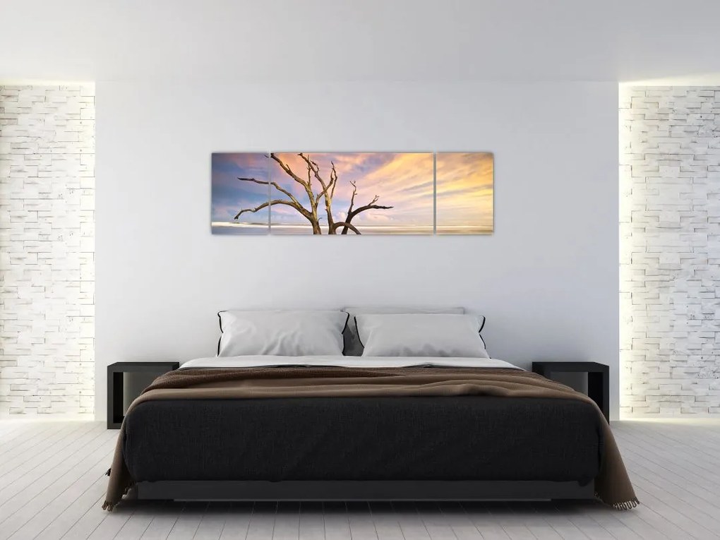 Obraz drzewa w oceanie (170x50 cm)