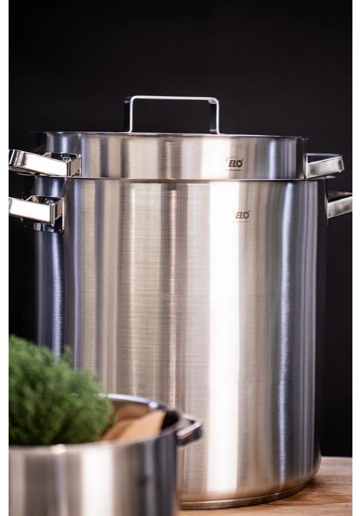 Elo 24624 Garnek ze stali nierdzewnej ProfiCuisine 24 cm, 8,5 l, 8,5 l