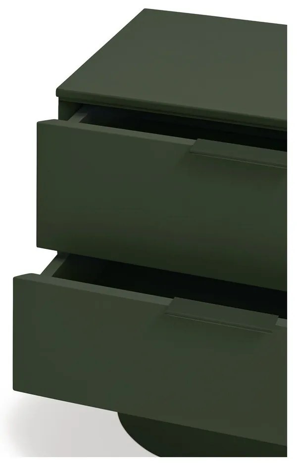 Zielona szafka nocna Totem – Teulat