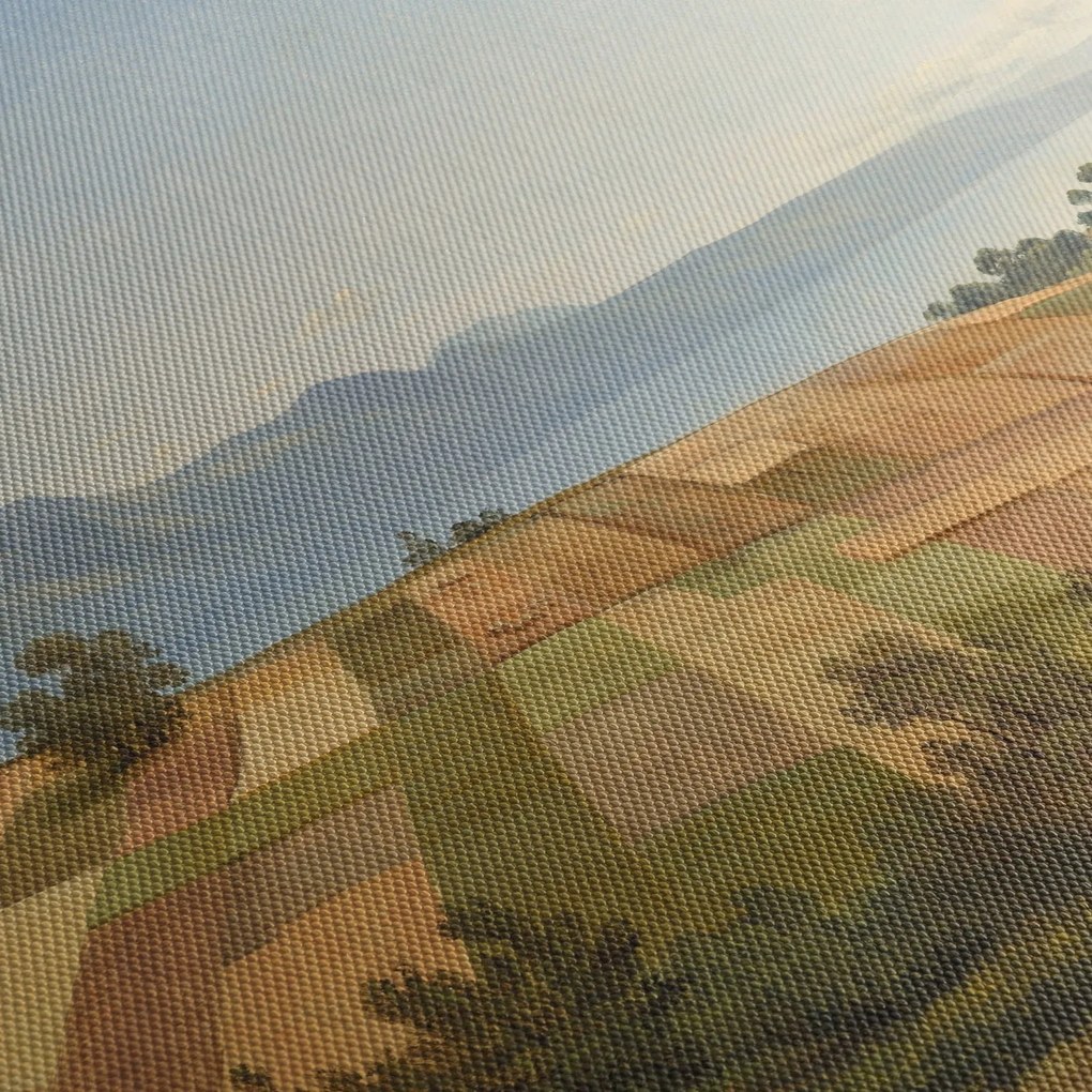 Obraz - Alexandre Calame, Swiss Landscape, reprodukcje (125x70 cm)