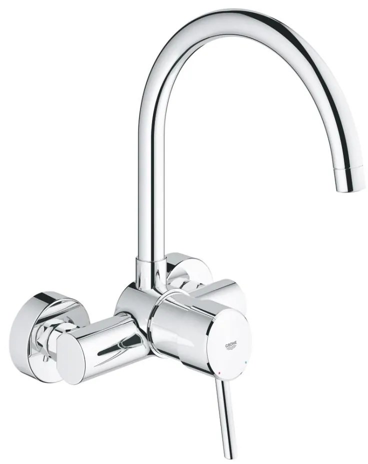 GROHE 32667001 - Bateria zlewozmywakowa CONCETTO 280 mm chrom błyszczący