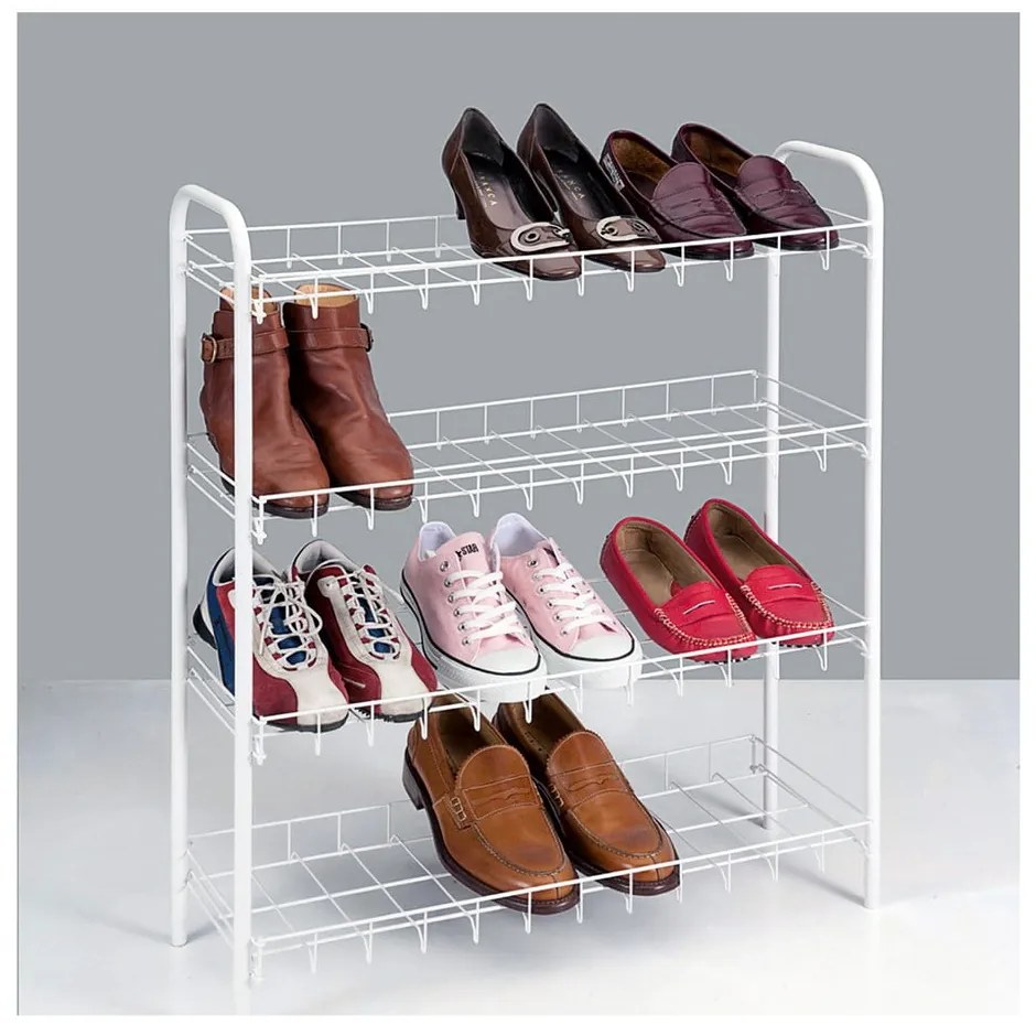 4-poziomowy regał na buty Metaltex Shoe Rack