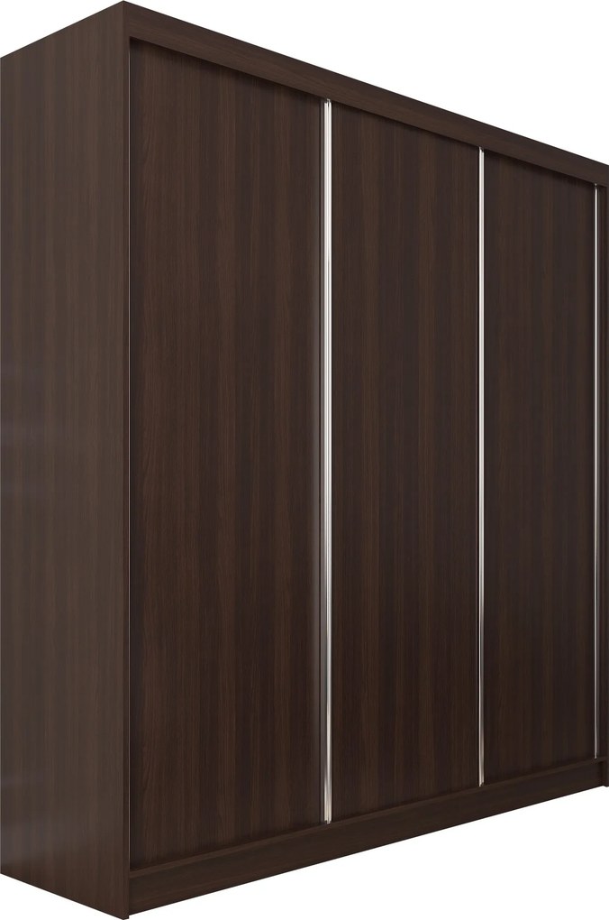 Szafa Przesuwna SOFIA 180 cm Szafa Trzydrzwiowa Wenge