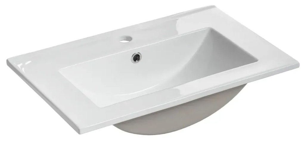 Szafka pod umywalkę TURF BLACK VINTAGE 60-1S 60cm czarna STRAMA