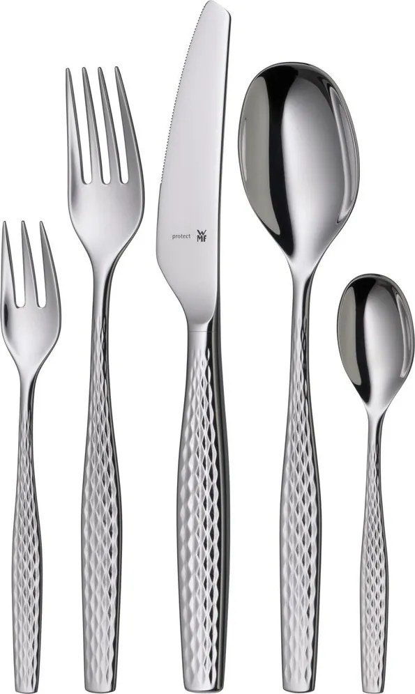 Sztućce ze stali nierdzewnej w kolorze srebra 66 szt. Sentic – WMF