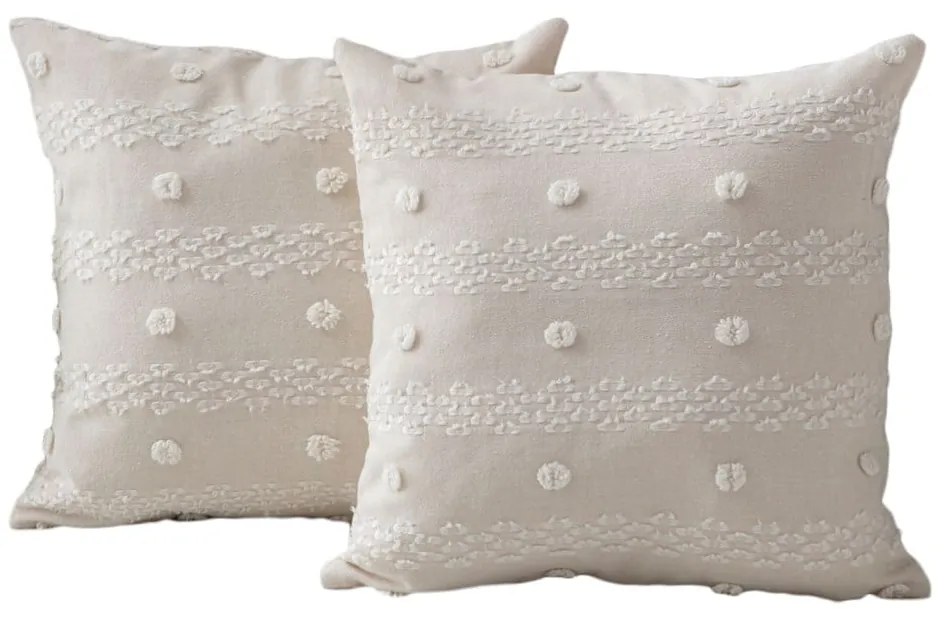 Poszewki na poduszki zestaw 2 szt. 43x43 cm Tuffet – Mioli Decor