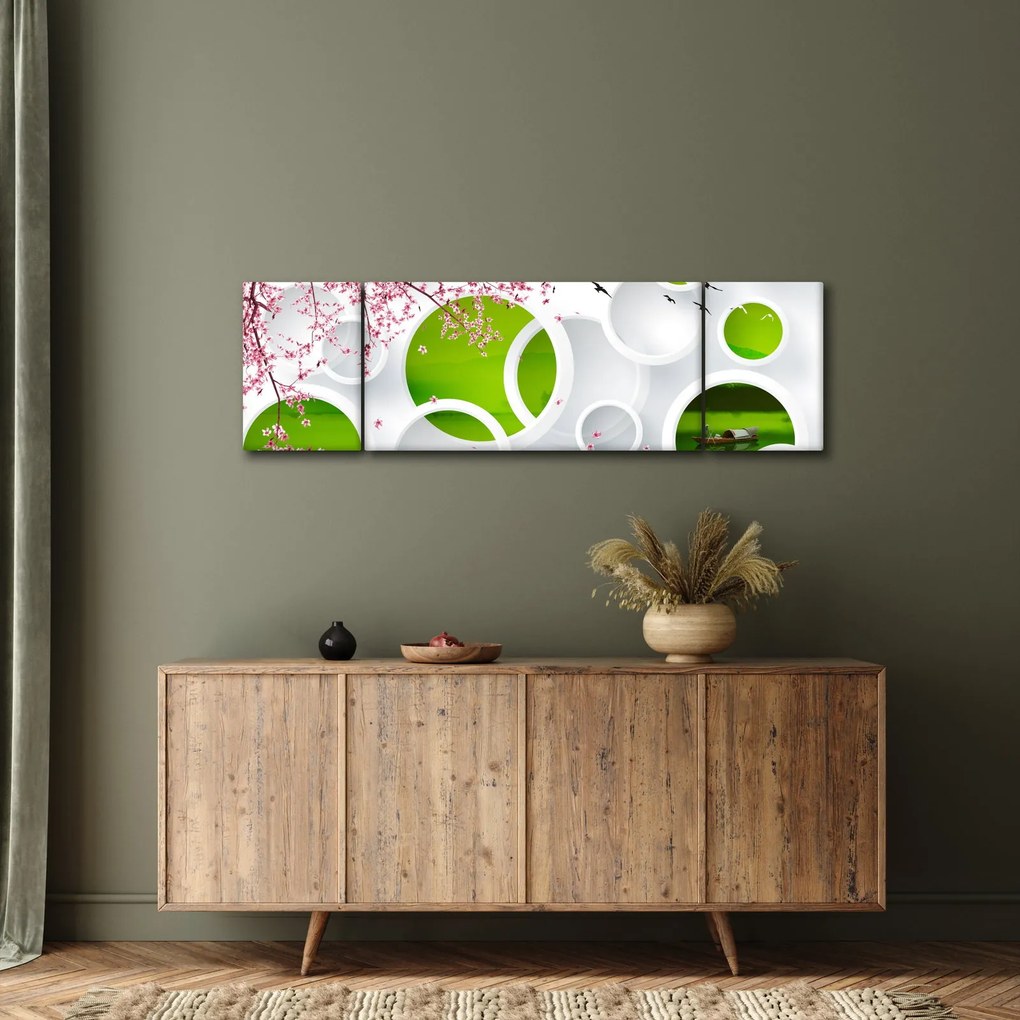 Obraz - Molo nad jeziorem (170x50 cm)