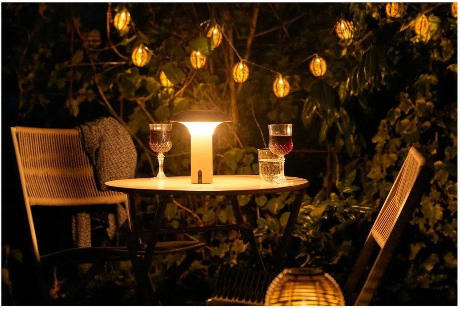 Lampa zewnętrzna stołowa LED na USB ø 18 cm Ramsey – House Nordic