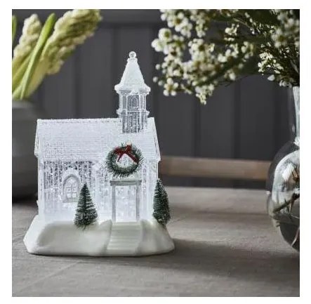 Markslöjd 705820 - LED Dekoracja bożonarodzeniowa CHAPELLE LED/0,9W/3xAA kaplica