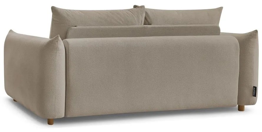 Beżowa rozkładana sofa 214 cm Ernest – Bobochic Paris