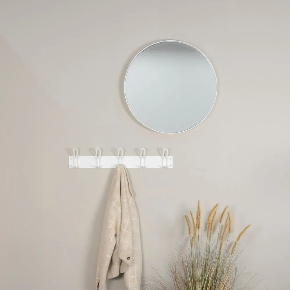 Biały metalowy wieszak ścienny 70 cm Miles – Spinder Design