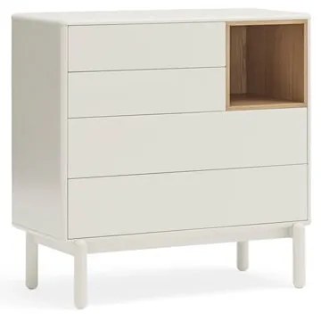 Kremowa komoda 90x90x40 cm Corvo – Teulat