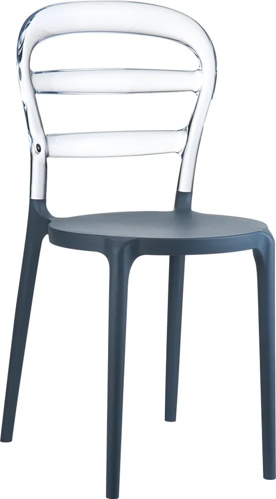 Krzesło Miss BiBi Dark Grey
