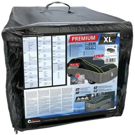 Compass Pokrowiec przeciw gradowi PREMIUM XL 530 x 177 x 119 cm
