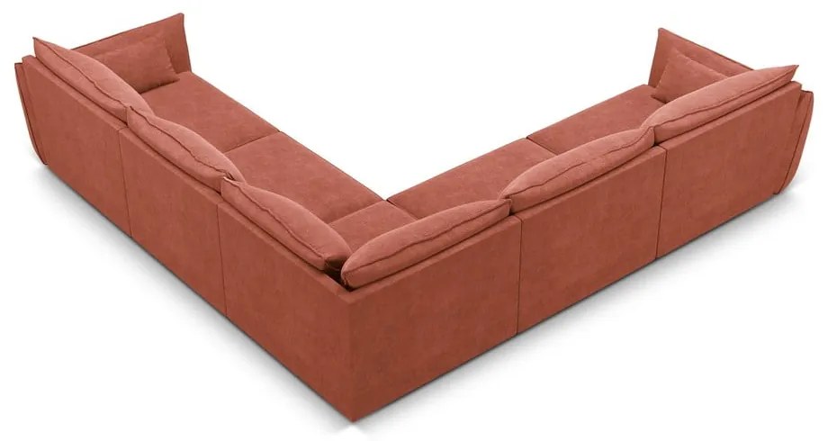 Czerwony narożnik (róg zmienny) Vanda – Mazzini Sofas