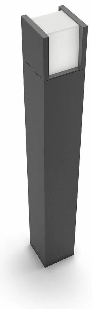 Philips Arbour UltraEfficient zewnętrzna lampasłupkowa LED 3,8 W 2700 K 77 cm, antracyt