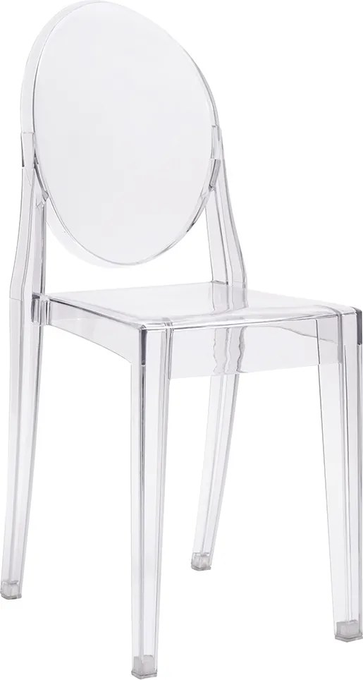 Krzesło Victoria Ghost transparentna