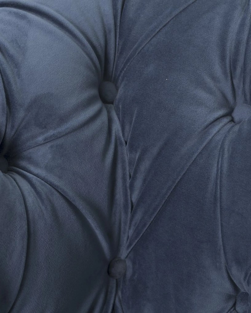 Fotel Chesterfield Classic Velvet Midnight 118x96x77cm