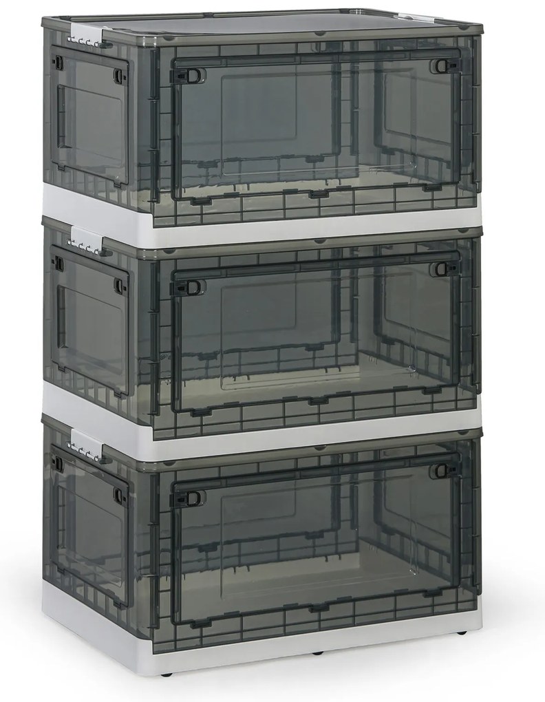 Duże składane pudełko XL 68 l, 620 × 415 × 330 mm