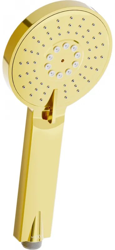 Mexen R-40 rączka prysznicowa 3-funkcyjna, złota - 79540-50