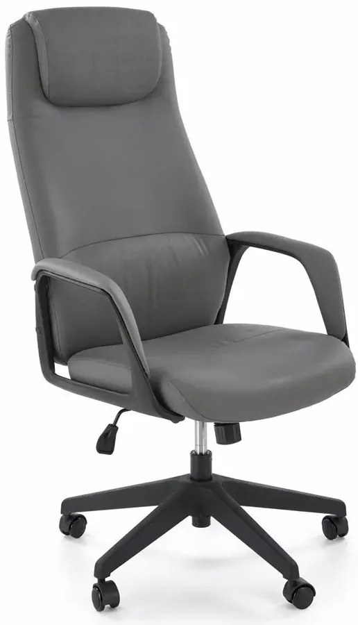 Fotel popielaty obrotowy D1-T38