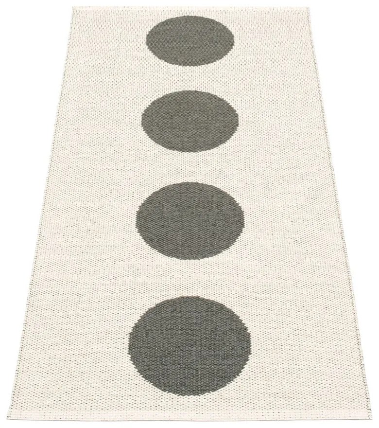 Ciemnoszary chodnik odpowiedni na zewnątrz 70x150 cm Vera Charcoal – Pappelina
