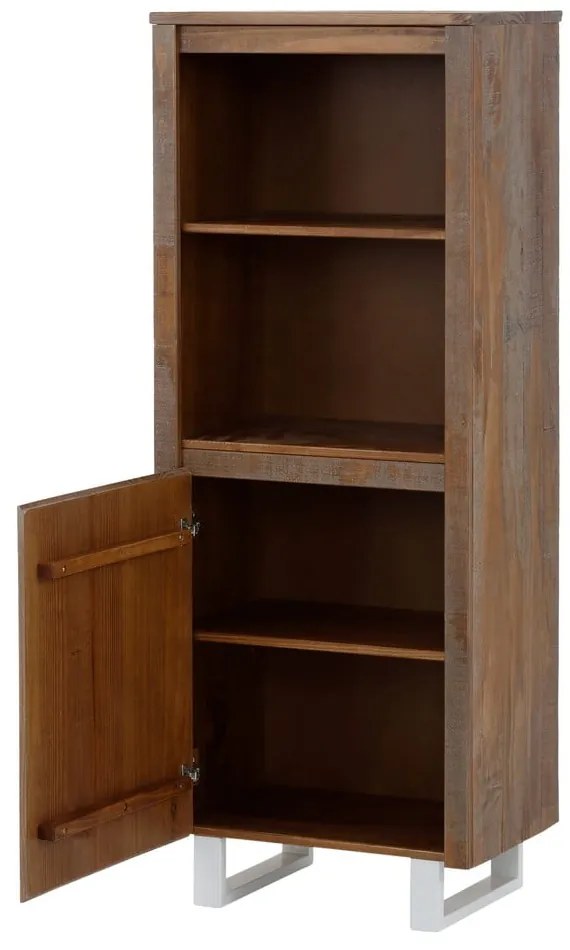Regał z drewna sosnowego 55x140 cm Lagos – Støraa