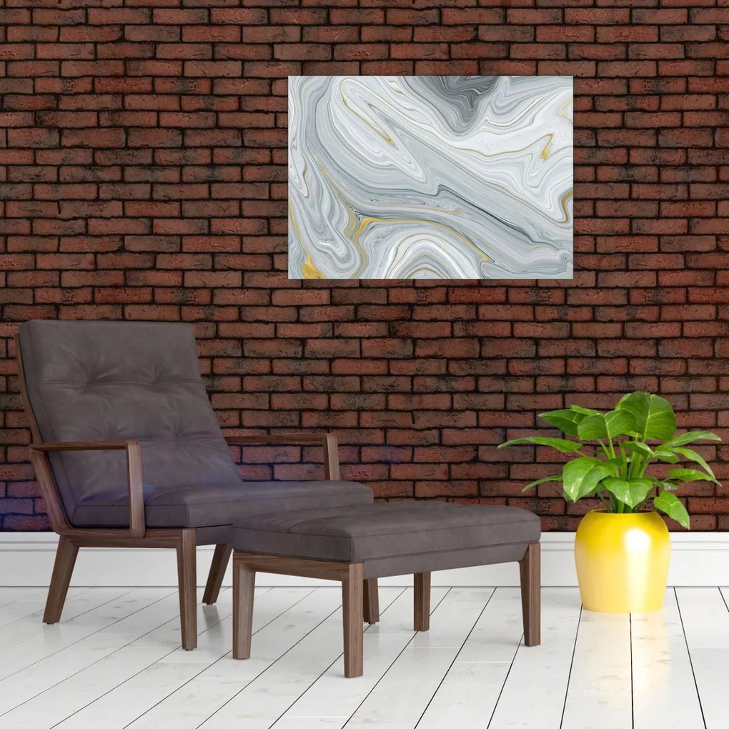 Obraz na szkle - Abstrakcja (70x50 cm)