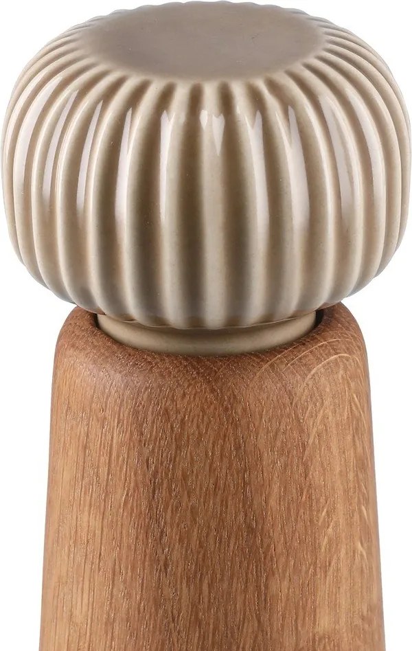 Młynek do soli i pieprzu z litego drewna w naturalnym kolorze Hammershøi – Kähler Design