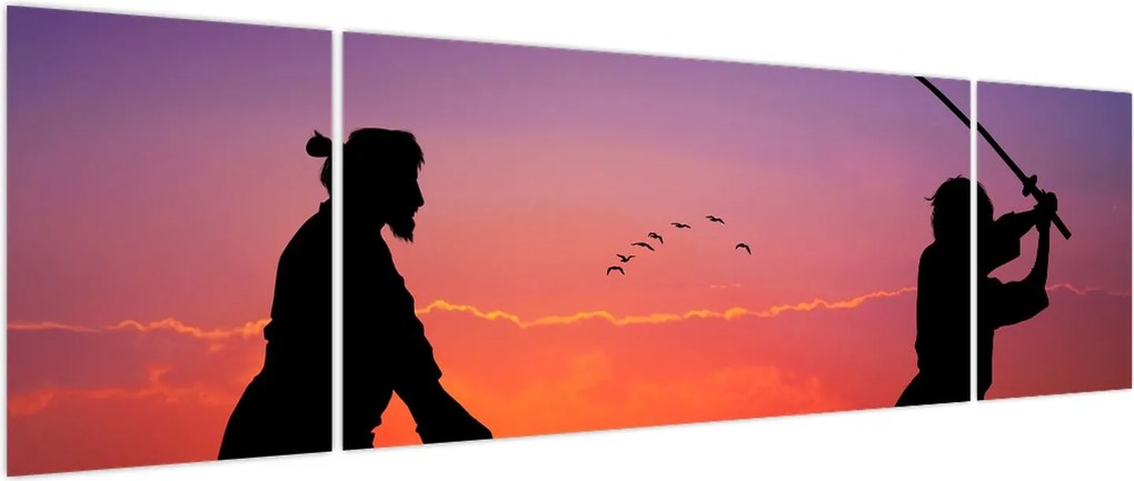 Obraz - Samuraj (170x50 cm)