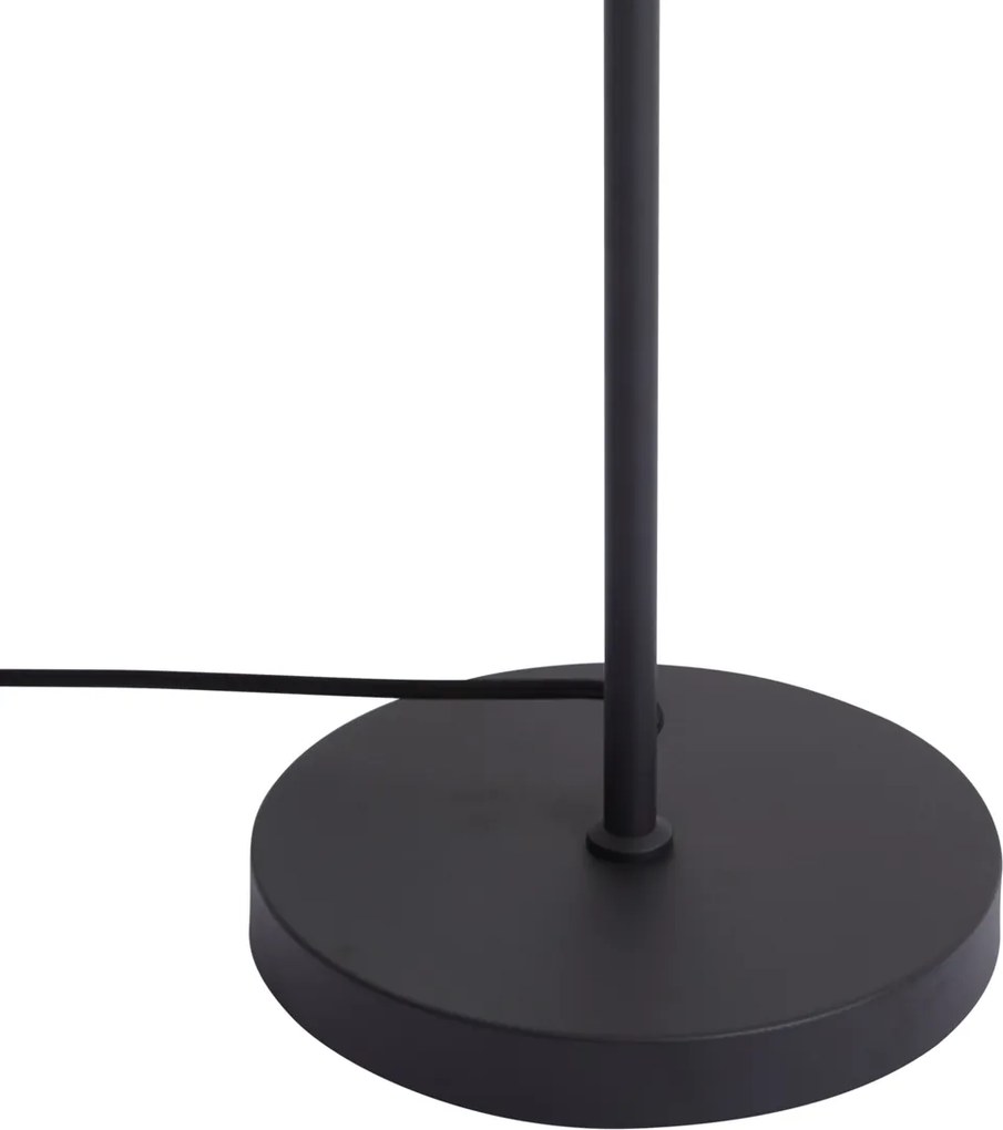 Nowoczesna lampa podłogowa czarna 3-punktowa - Jeana