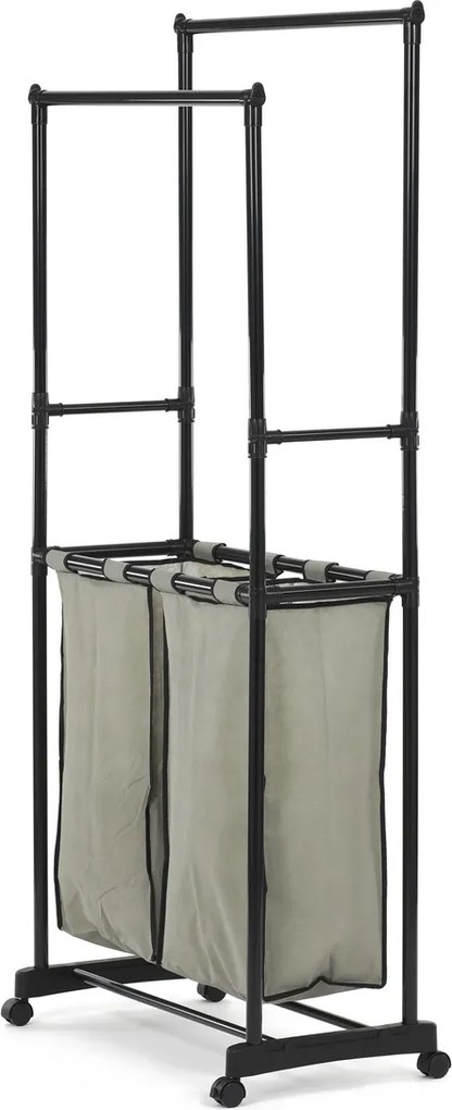 Stojak z miejscem do przechowywania GD-176 BK, plastik, czarny