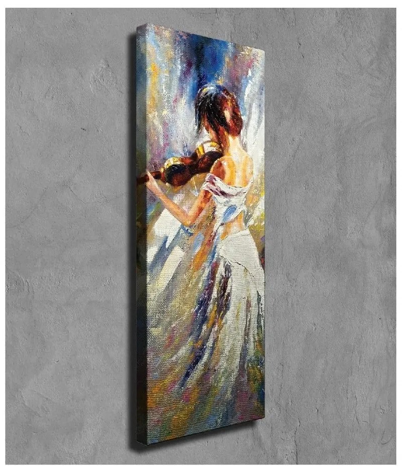 Obraz na płótnie Violin Player, 30x80 cm