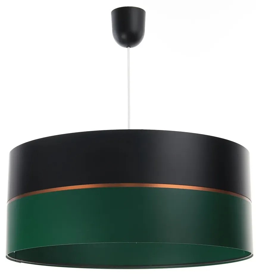 Lampa wisząca SIMPLY GLAMOUR 50 zielona/czarna BPS KONCEPT